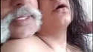 Indian niece enjoys herself and performs oral sex on her uncle in their house