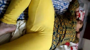 Arousing Indian sister-in-law sleeping