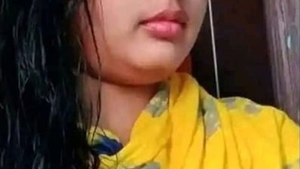 A stunning girl from Bangladesh entices and tempts