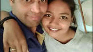 Sexy black girl in two parts: Part 1 and Part 2