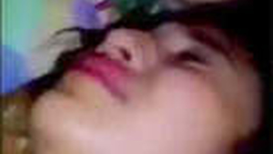 Woman in agony during intense intercourse