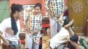 Indian hostel women put on a raunchy performance with their stunning curves