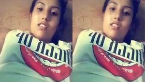 Beautiful girl indulging in thumb sucking