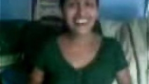 odisha aunty boob press by debar