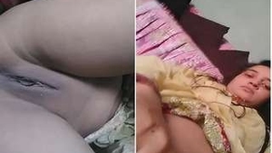 Hot Pakistani babe flaunts her pussy in a steamy video