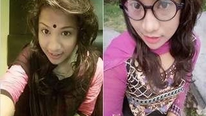 Exclusive Desi girl shows off her skills in a solo video