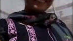 Pretty young girl showcases her beauty in a lez video