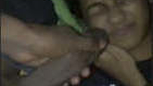 A stunning partner experiences intense penetration and ejaculates on their face