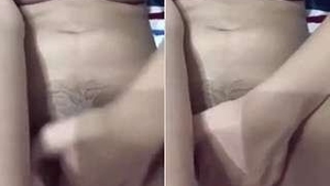 Girl's Pleasure: Watch Her Explore Her Body with Her Fingers