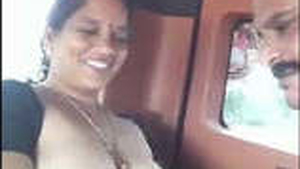 Tamil Desi Bhabhi gives a sensual blowjob to her partner