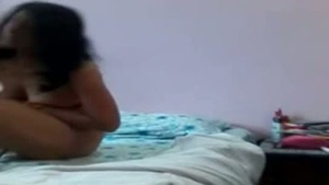 Indian maid gets rough with her son in a steamy video