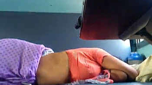 Indian aunt's seductive sleep on train recorded