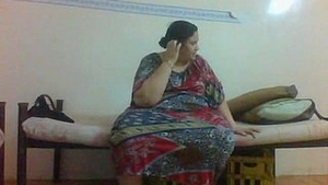 Older Arab woman with curves neglected in video