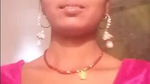 Village girl engages in intimate activity with her partner on camera
