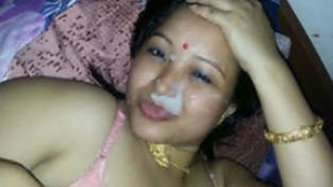 Manipuri's extremely horny wife gives a B.J.