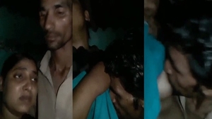 Desi couple records their live sex video with selfie camera