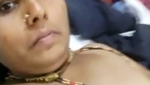 A married woman's boyfriend joins her for a sensual rendezvous