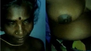 Desi mama puts pressure on husband's chest in steamy video