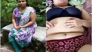 Chubby Indian wife gets turned on in exclusive video