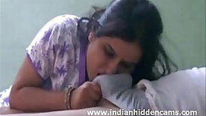 Indian Bhabhi Sucking Cock Cumshot