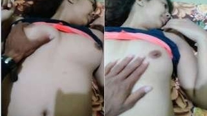 Super hot Desi GF gets her tight shaved pussy fucked hard