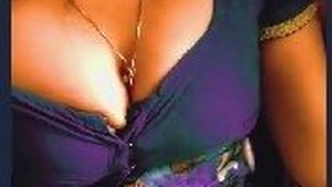 Indian uncle fondles friend's wife's breasts during a drinking session at his residence