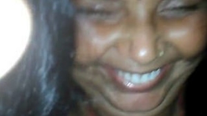 Elderly woman on top