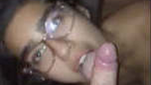 Kinjal's deepthroat skills shine in steamy video featuring young and seductive girlfriend