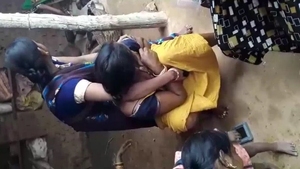 Village aunties indulge in nude playtime