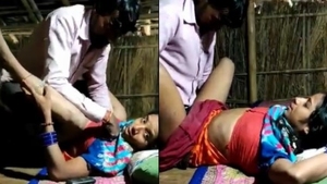 Desi village's sex tape featuring horny couple