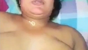A busty woman is vigorously penetrated