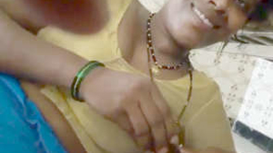 Aunty from Indian village engages in sexual activity for financial gain