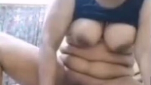 Aroused wife pleasures herself to climax