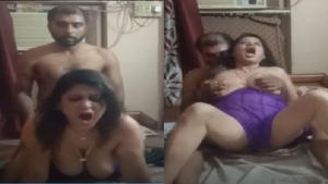 Country couple indulges in steamy threesome with friends' mom