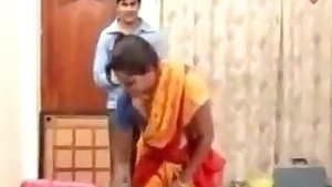 Unknown Telugu Aunty Hot Masala Compilation Seducing Bed Scene