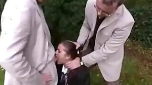 School girl caught smoking get punished