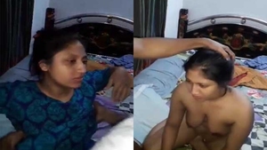 A sexy Desi bhabi enjoys the company of her brother-in-law