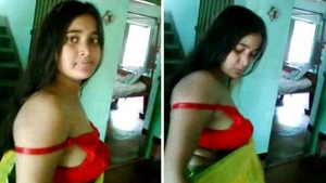 Adorable babe reveals her breasts