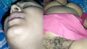Chubby wife and lover engage in self-pleasure and digital stimulation
