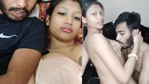 Full-length video of a hot couple in action