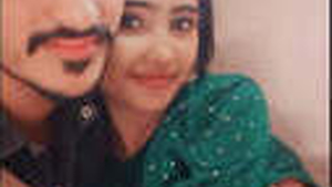 Naughty couple gets caught on MMS during steamy sex session