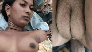 Sexy wife and her friend have a steamy outdoor fuck session