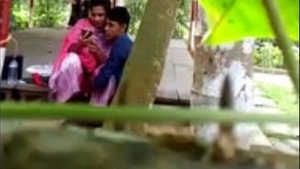 Outdoor park mza: A steamy encounter