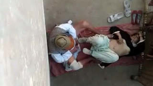Pakistani Budda gets caught on camera fucking his daughter-in-law