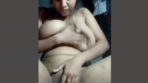 Horny Indian girl indulges in fingering