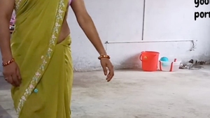 Desi housekeeper gets fucked by the owner in this steamy video
