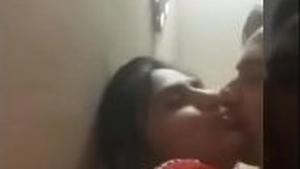 Desi couple indulges in steamy bathroom sex on cam