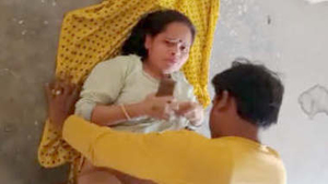 Paid desi babe Randi caught having sex