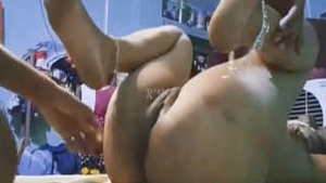 A mature aunt's intimate encounter with her brother-in-law after drinking