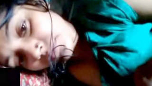 Bhabhi flaunts her big boobs in a video call